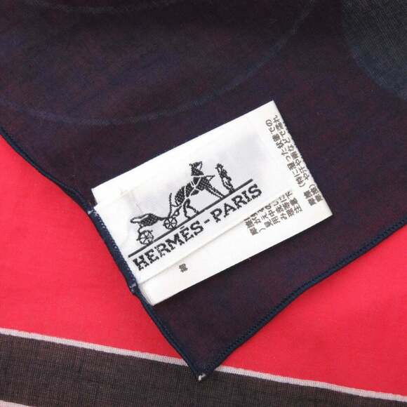 HERMES Authentic Black Scarf - Picture 4 of 5